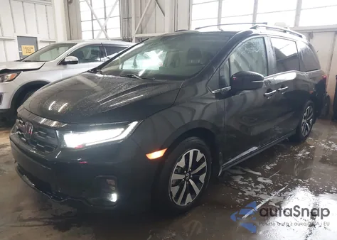 2025 Honda Odyssey Ex-L z USA, uszkodzony, nr VIN 5FNRL6H69SB066979